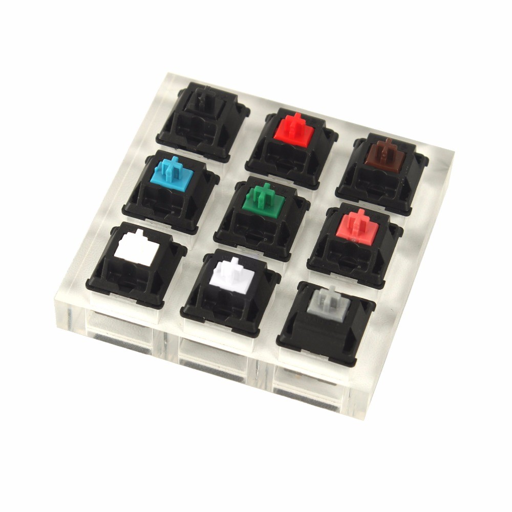 Cherry Gateron Silent Zealio Kailh Box Outemu Ice Purple Switches Shaft for Mechanical Keyboard GH60