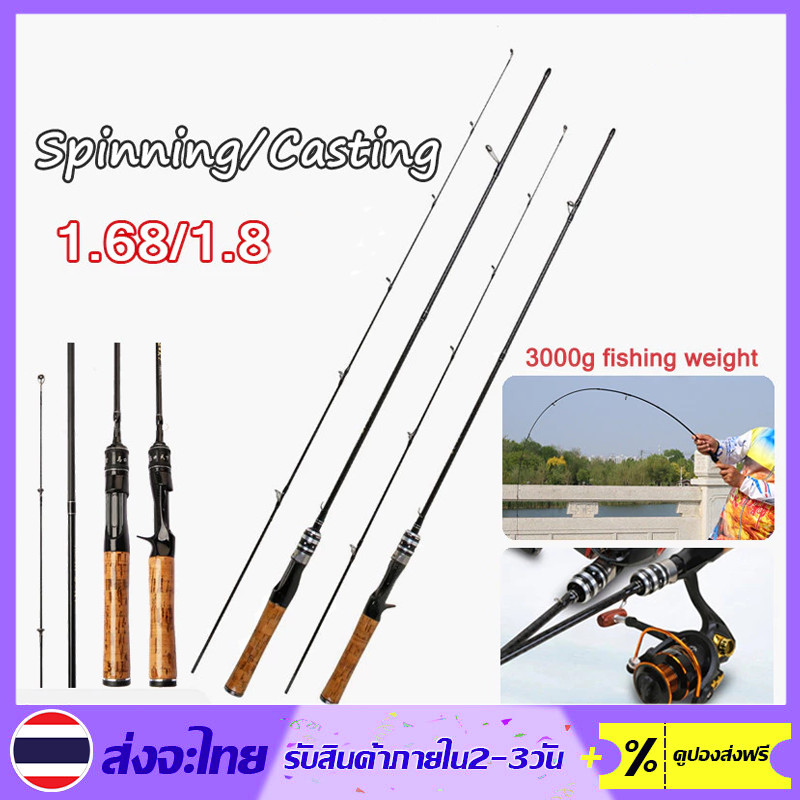 คันเบ็ด UL 1.68/1.8 มล สำหรับตกปลา พร้อมส่งทันที