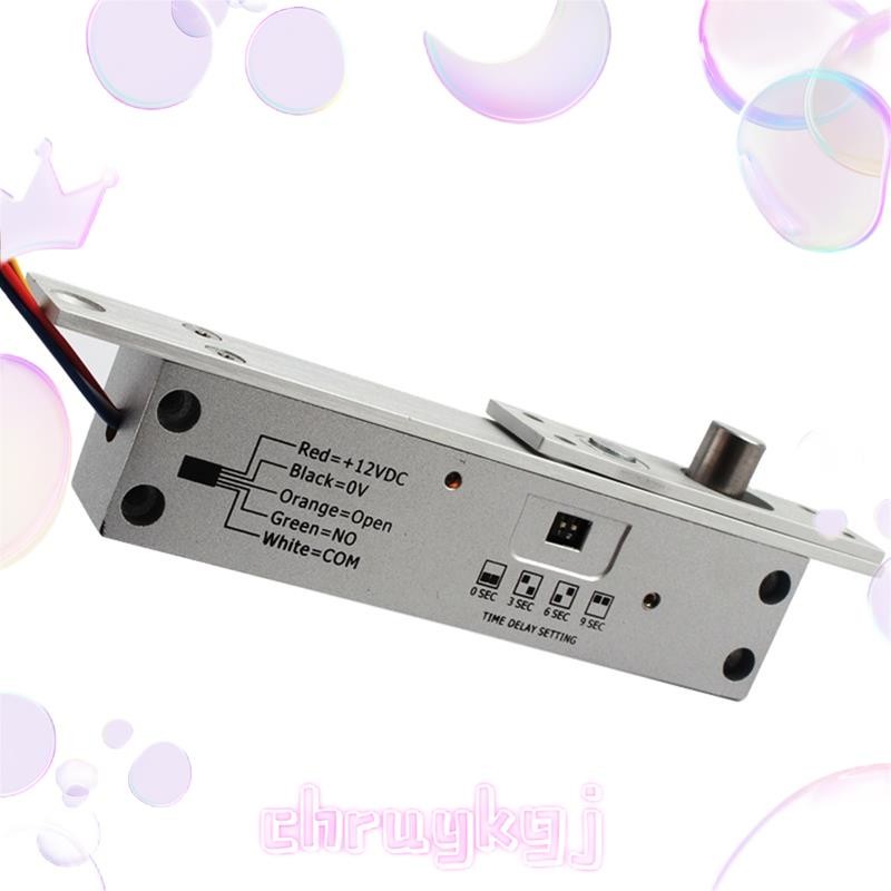 DC12V Fail ปลอดภัยหรือ Fail Secure ไฟฟ้า Mortise ล็อคปรับ Time Delay อิเล็กทรอนิกส์ Mortise ล็อคสําห