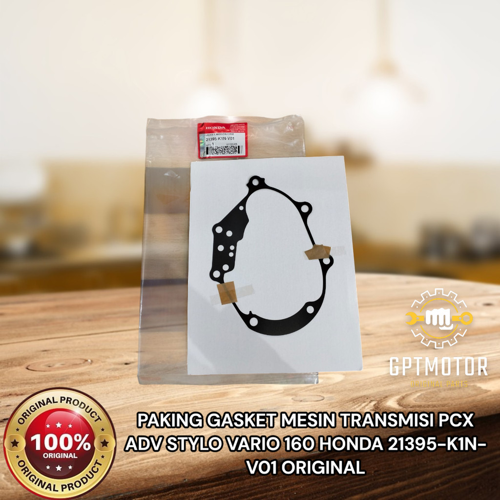 MESIN PCX ADV STYLO VARIO 160 HONDA TRANSMISSION ENGINE GASKET 21395-K1N-V01 ต้นฉบับ