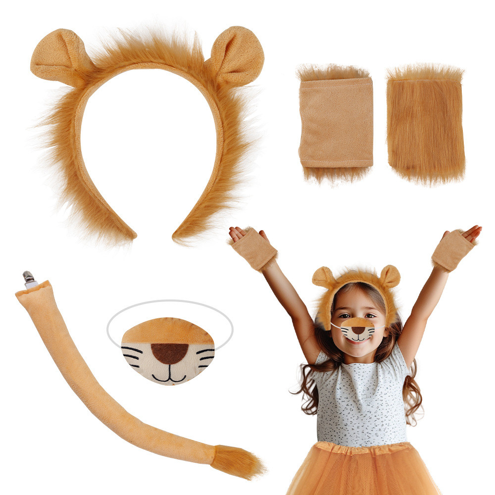 ชุดหูสัตว์ธีม Lion King สำหรับงานเฉลิมฉลอง