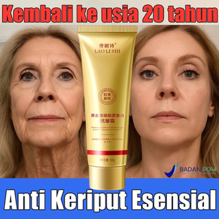 Pengiriman 24 Jam Krim Anti-Kerutan Kolagen Emas/Anti-Kerut Anti-Penuaan Krim/Gold Collagen Anti-Wrinkle Cream/Krim Kolagen Anti Kerutan/Pelembab Pemutih Wajah
