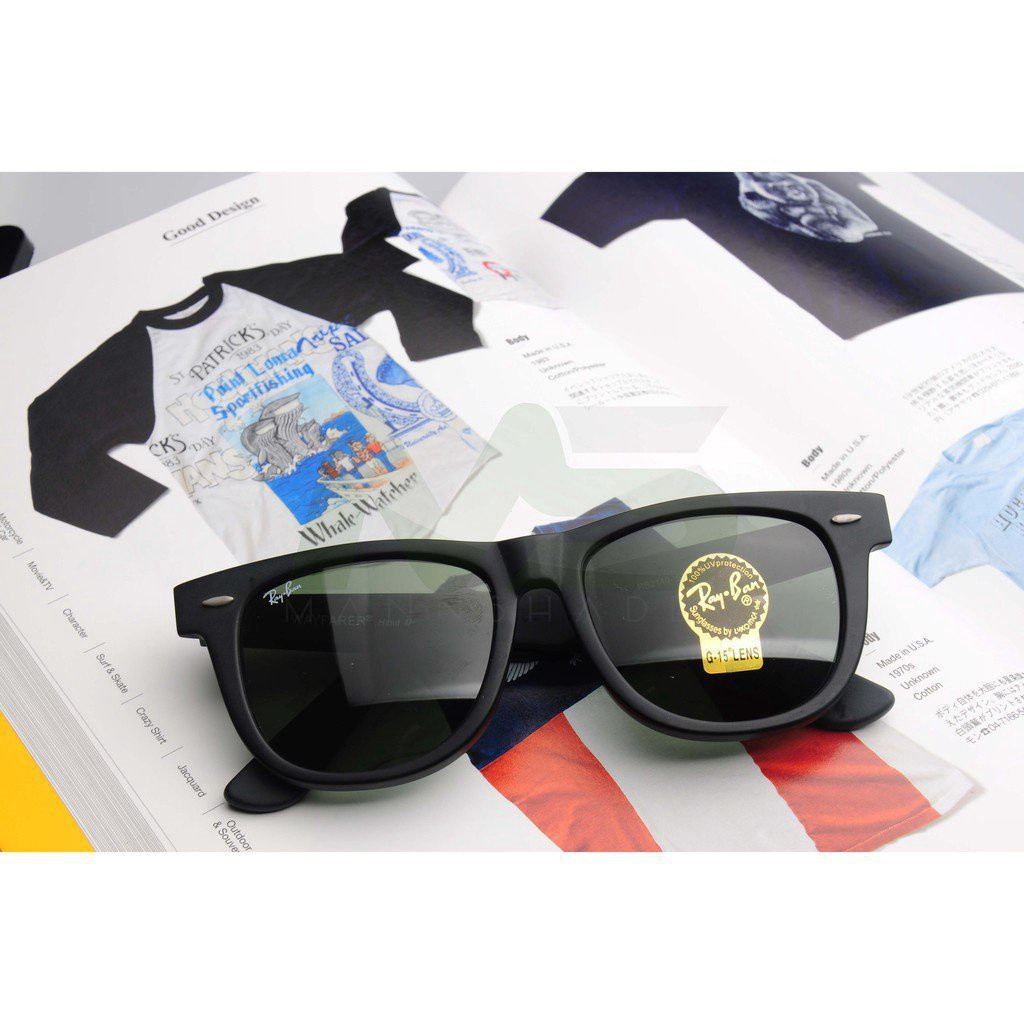 Ray-ban Classic Wayfarer Rb2140 901 Style 50mm