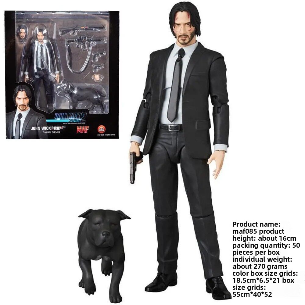 MAFIX No.085 John Wick Articulated Action Figure โมเดลสะสม