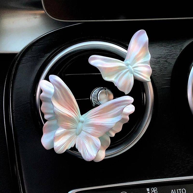 Shop New Colorful Butterfly Air Outlet Car Aromatherapy Car Aromatherapy Car Perfume Fragrance Air O