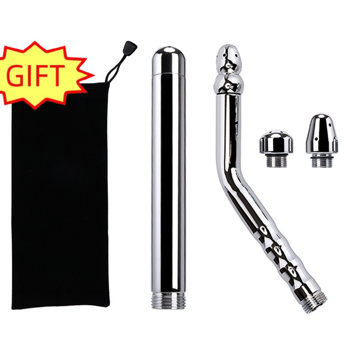 หัวตรง + Elbow Anal Cleaner 3 สไตล์ปลั๊กหัว Colic Douche ระบบทําความสะอาด Bidet Wash เครื่องมือทําความสะอาดร่างกาย