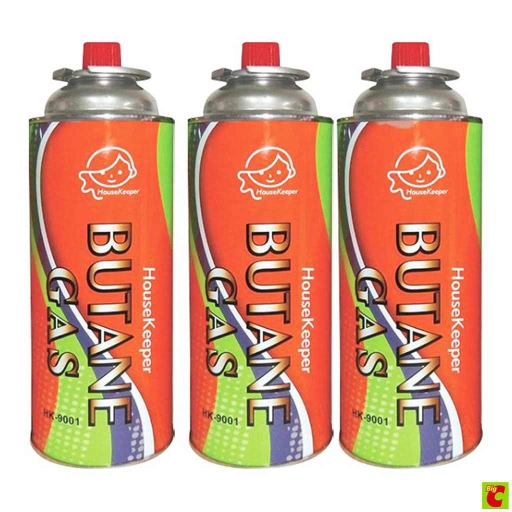 เฮ้าส์คีพเปอร์ แก๊สกระป๋อง รุ่น HK-9001 250 ก. แพ็ค 3