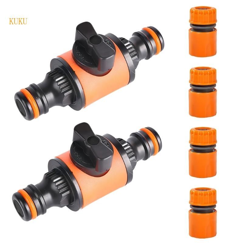 KU* Water Hose Splitter House Garden รดน้ําชลประทาน Fitting อุปกรณ์เสริม