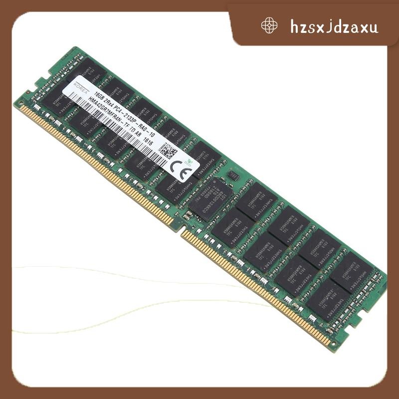 hzsxjdzaxuFor 16GB DDR4 Server RAM หน่วยความจํา 2133Mhz PC4-17000 288PIN 2Rx4 RECC หน่วยความจํา RAM 1.2V ECC REG RAM ติดตั้งง่าย