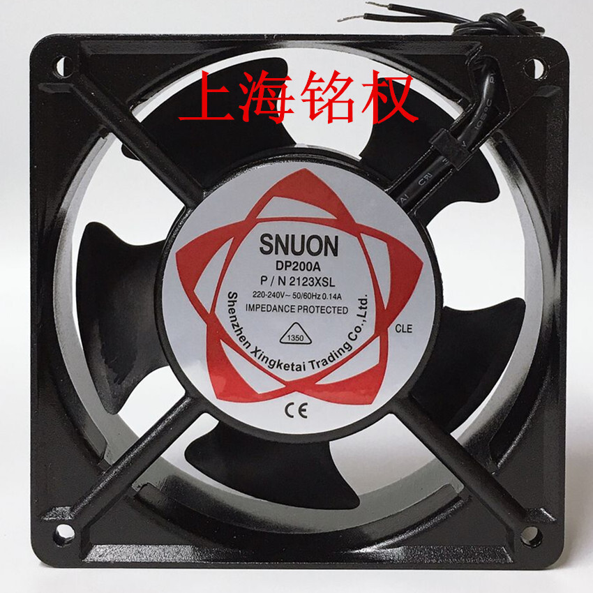 พัดลม Axial 12038 220V 110V 380V DP200A 2123XSL พัดลมระบายความร้อน AC