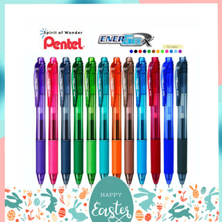 ปากกาเจล Pentel Energel X รุ่น BLN105 BL107 และ ไส้ปากกา 0.5 0.7 MM