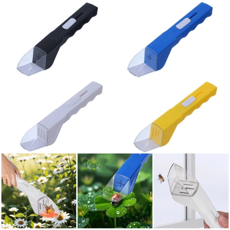 Top Portable Insect Catcher Push Type แมลง Observer จับ Artifact แมลง