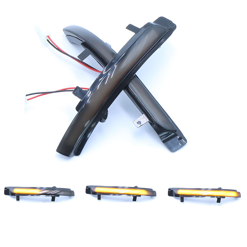 เหมาะสําหรับ Skoda Mingrui 1Z3 1Z5 Speedy 3T4 3T5 ไฟสีเหลืองน้ําไหลกระจกมองหลังไฟเลี้ยว