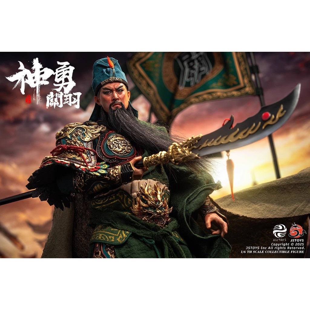 [Collection Boutique] พร้อมสต็อก 303TOYS JSTOYS 1/6 สามก๊กพระเจ้า Brave Guan Yu Guan Yunchang Movable Eye Soldier 0102 ราคา ถูกที่สุด ดีลบีเคเค แกลเลอรีภาพที่ 7