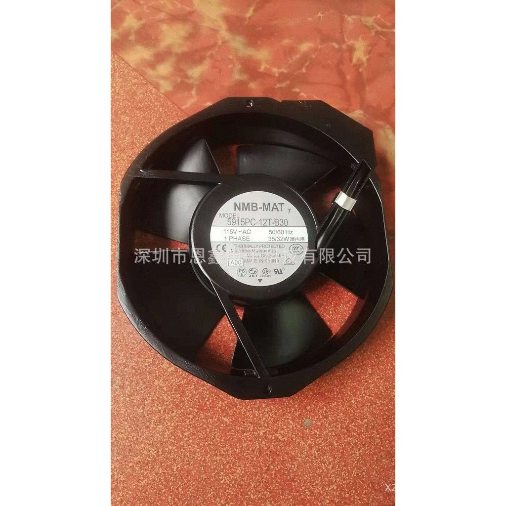 5 Original NMB จัดส่งฟรี 5915PC-10T-B30 อินเวอร์เตอร์ 5915PC-12T-B30UPS พัดลม IF3T