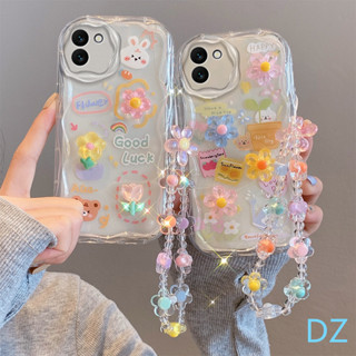 เคส VIVO V30e ตุ๊กตาน่ารักกรณีโทรศัพท์มาพร้อมกับสร้อยข้อมือด…