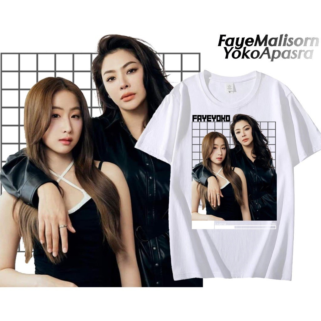 🌟 【HOT】New Faye Malisorn Tshirt Collection THAILAND TEE GRAPHIC CLOTHING