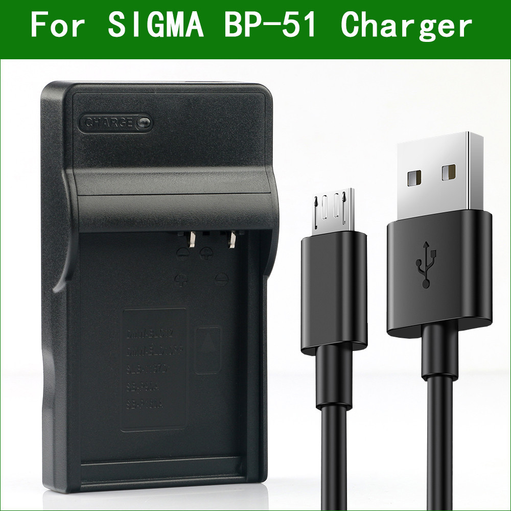 Bp-51 BP51 กล้องดิจิตอล Micro USB Charger สําหรับ Sigma dp1 dp2 dp3 Quattro สําหรับ Sigma fp