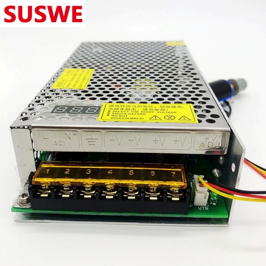 ☆0-5V 0-12V 0-24V 0-36V 0-48V 40A 17A 10A 6.5A 5A digital adjustable DC switch power supply, fully a