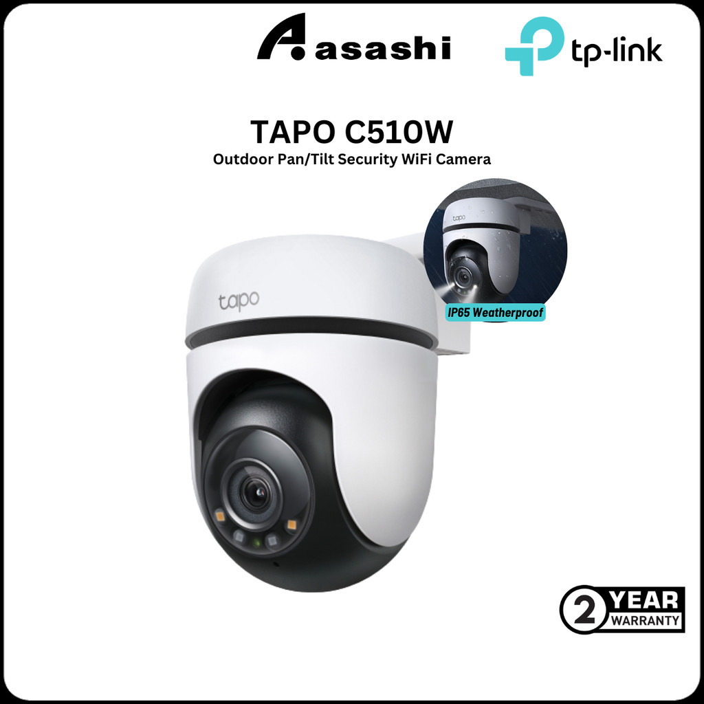 TP-Link Tapo C510W Outdoor Pan/Tilt Security WiFi Camera