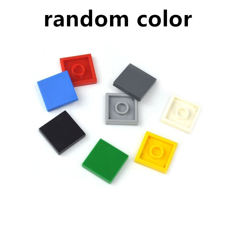 50pcs DIY Building Blocks 2 * 2 รูปอิฐกระเบื้องเซรามิค 2x2 การศึกษา Creative MOC อิฐ 3068 Smooth กระเบื้องแบนของเล่น - รูปที่ 6