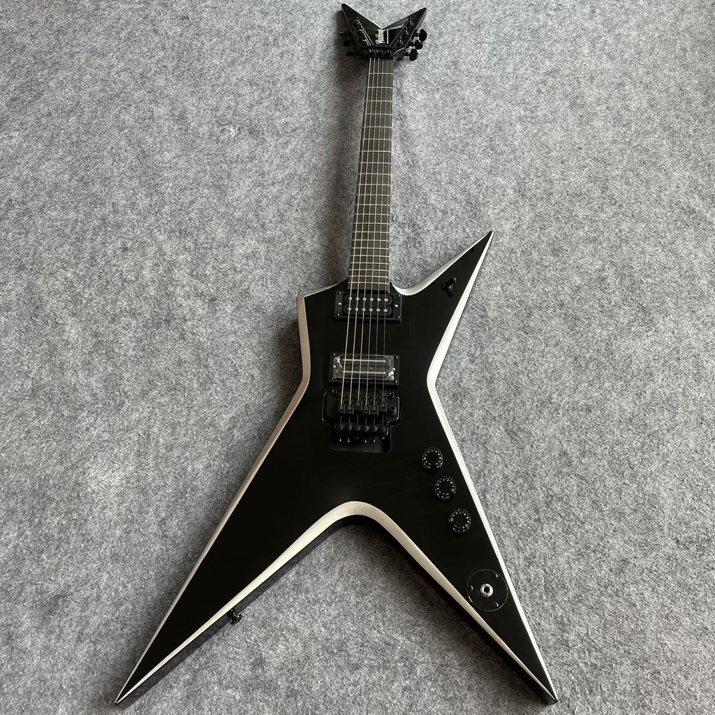 Washburn Dimebag Darrell Signature Model กีตาร์ไฟฟ้า Floyd Rose Tremolo Vibrato Bridge สีดํา Profess