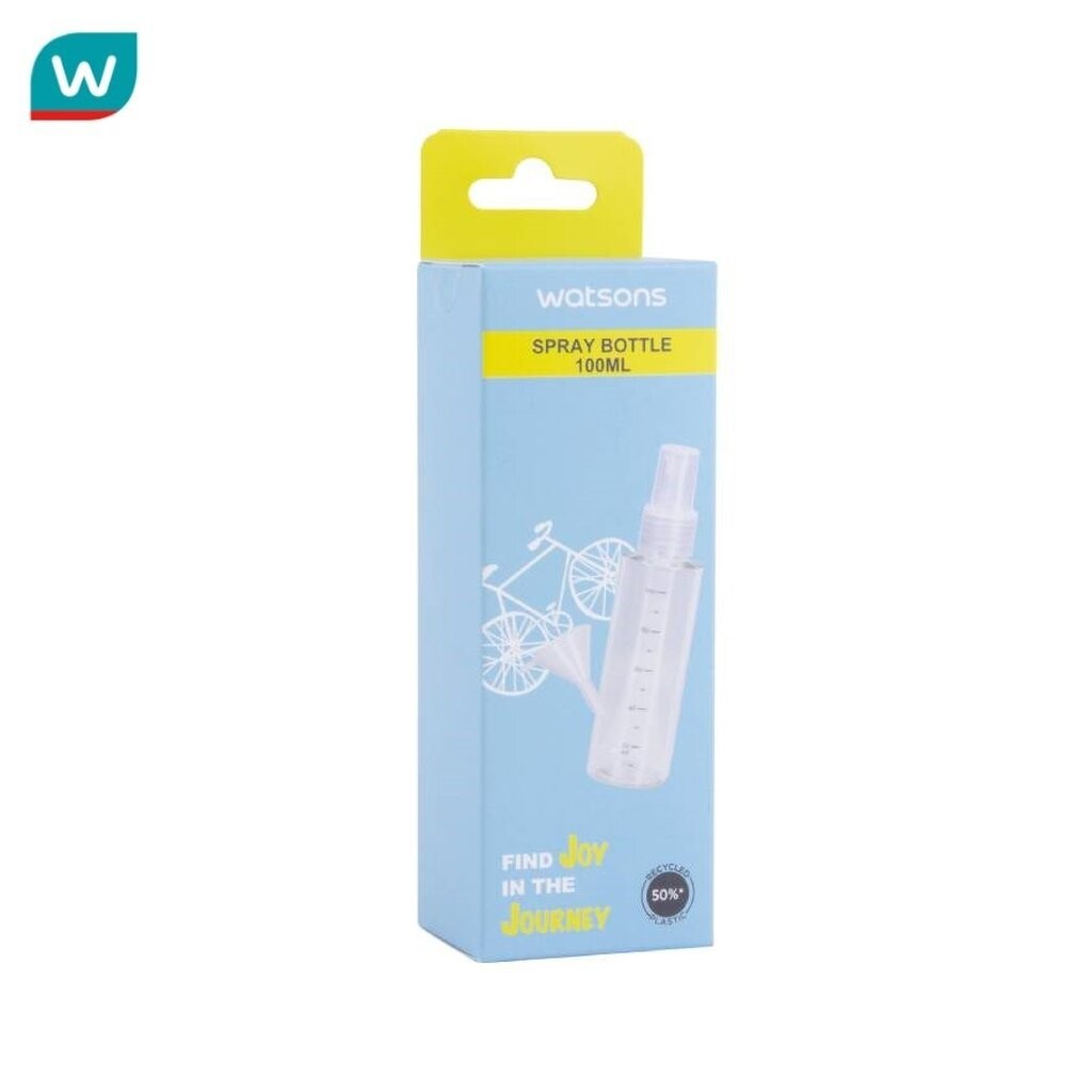 Watsons วัตสัน ขวดแบ่งของเหลวหัวสเปรย์ 100 มล.