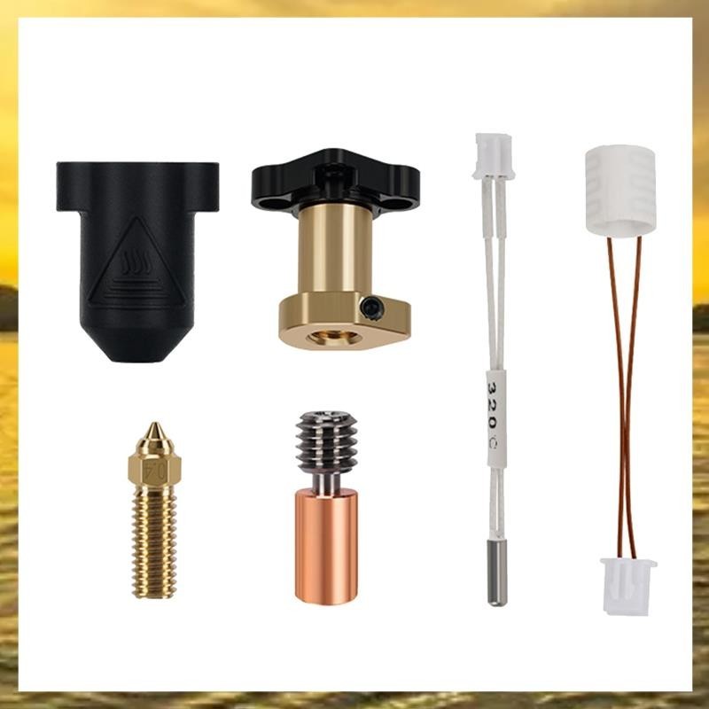 (PTL)สําหรับ Creality K1 / K1 Max Hotend Kit เซรามิคความร้อนบล็อกหัวฉีด 300°C Extruder ความเร็วสูงสํ