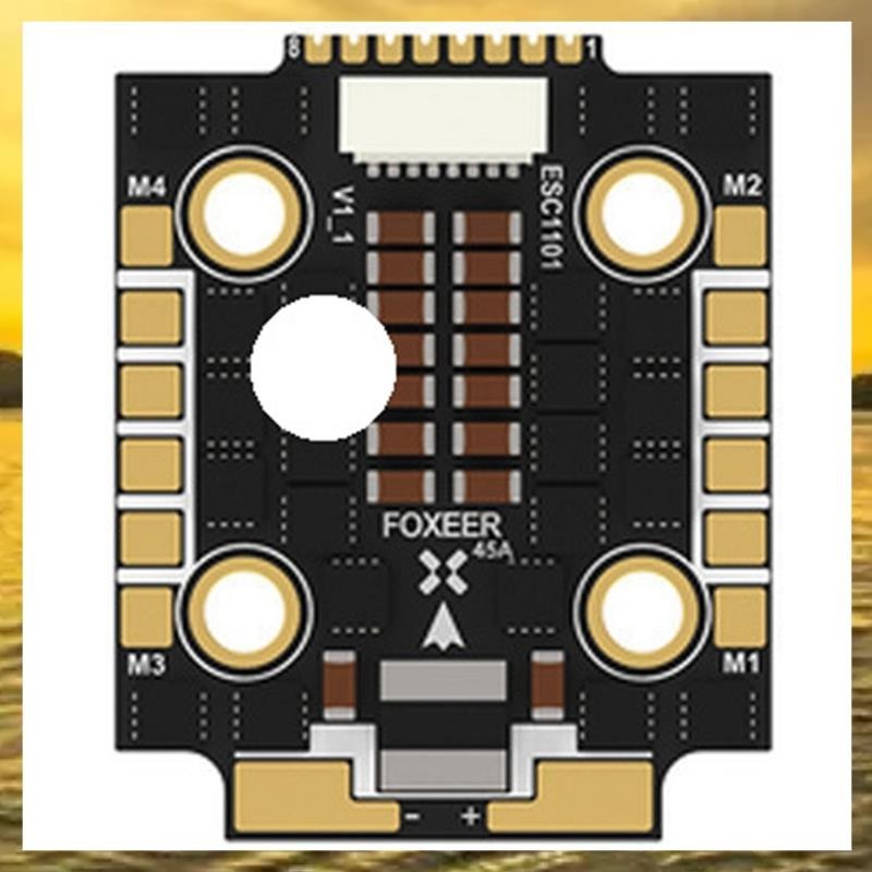 (PTL)FOXEER Reaper Mini 45A (F4)128K 4In1 3-6S Brushless DIY ESC สําหรับ RC FPV Racing Freestyle Dro