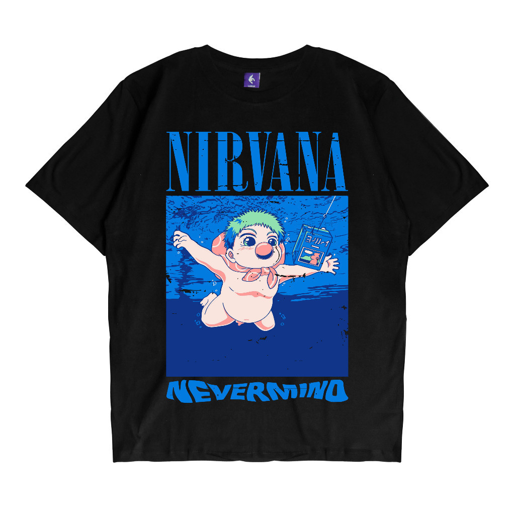 เสื้อยืดวง KIZARU NIRVANA BEELZEBUB