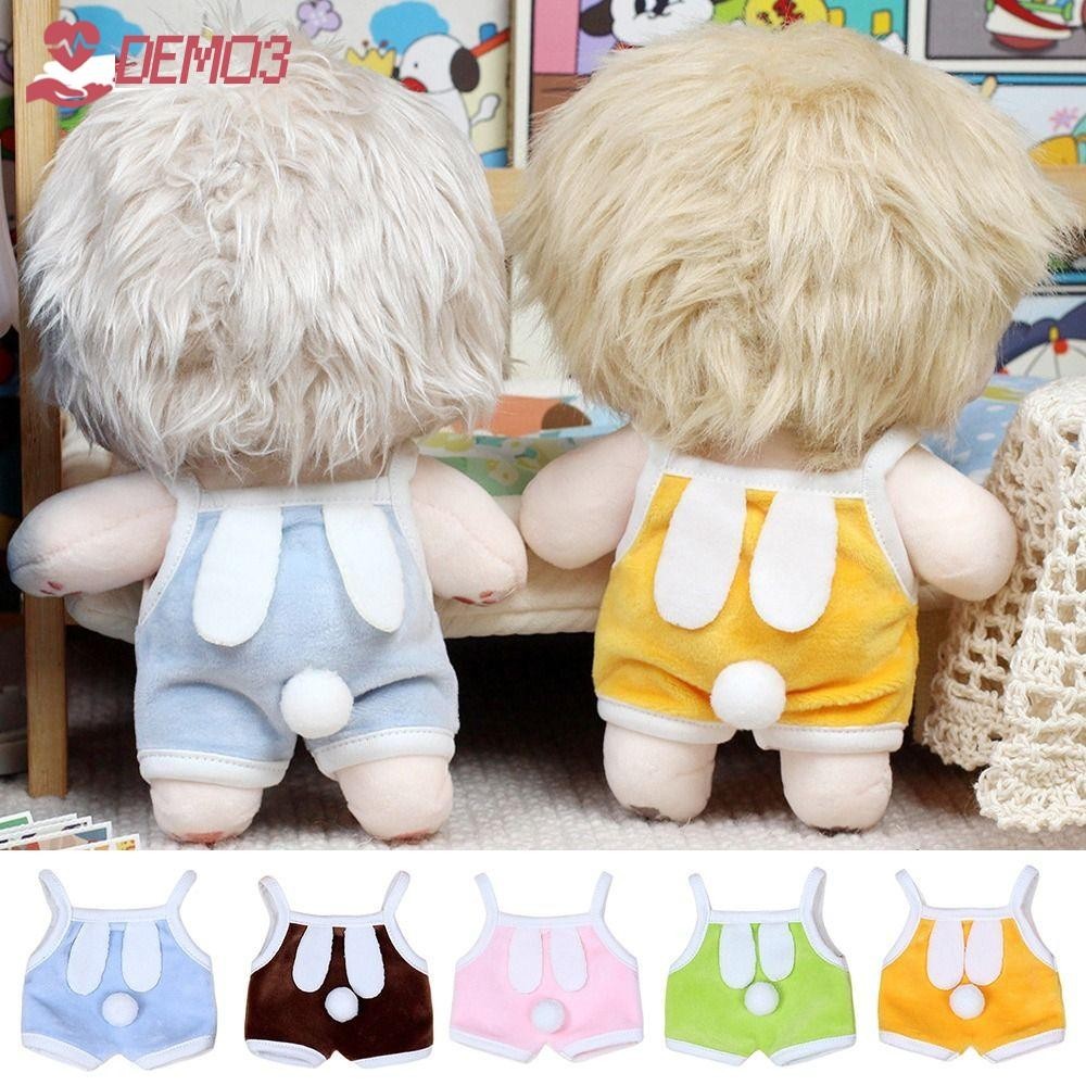 [เดโม3] เสื้อผ้าตุ๊กตา,ตุ๊กตาผ้าฝ้าย20ซม บีเจดี มินิ ชุดจั๊มสูท,น่ารักทํามือตุ๊กตาอุปกรณ์เสริมของขวัญตุ๊กตาแขวนกางเกงของเล่นเด็ก