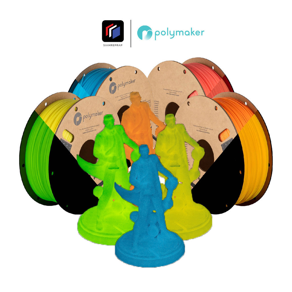 เส้น PLA Luminous เรืองแสงในที่มืด มีใหืเลือกหลายสี ได้งานปริ้นที่ต่างจากเดิม ไม่เหมือนใคร มีขายที่เดียวในไทย