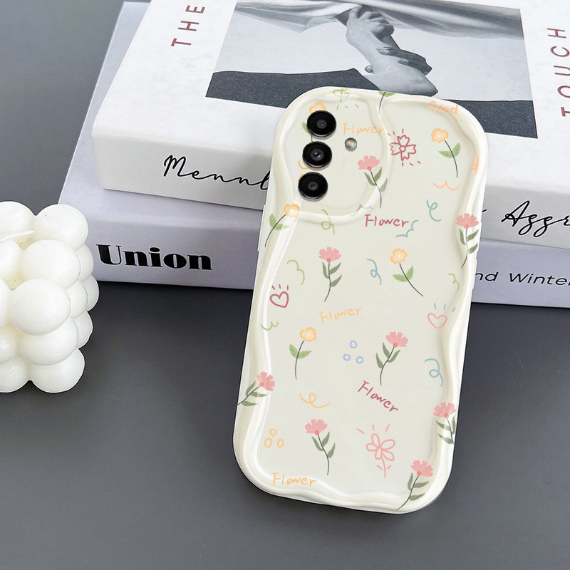 เคสโทรศัพท์กันกระแทกลายดอกไม้เล็กแบบเต็มหน้าจอ Oppo A3 Pro 5G เคสแบบนุ่มโปร่งใสเคสป้องกัน ราคา ถูกที่สุด ดีลบีเคเค รูปภาพหลัก
