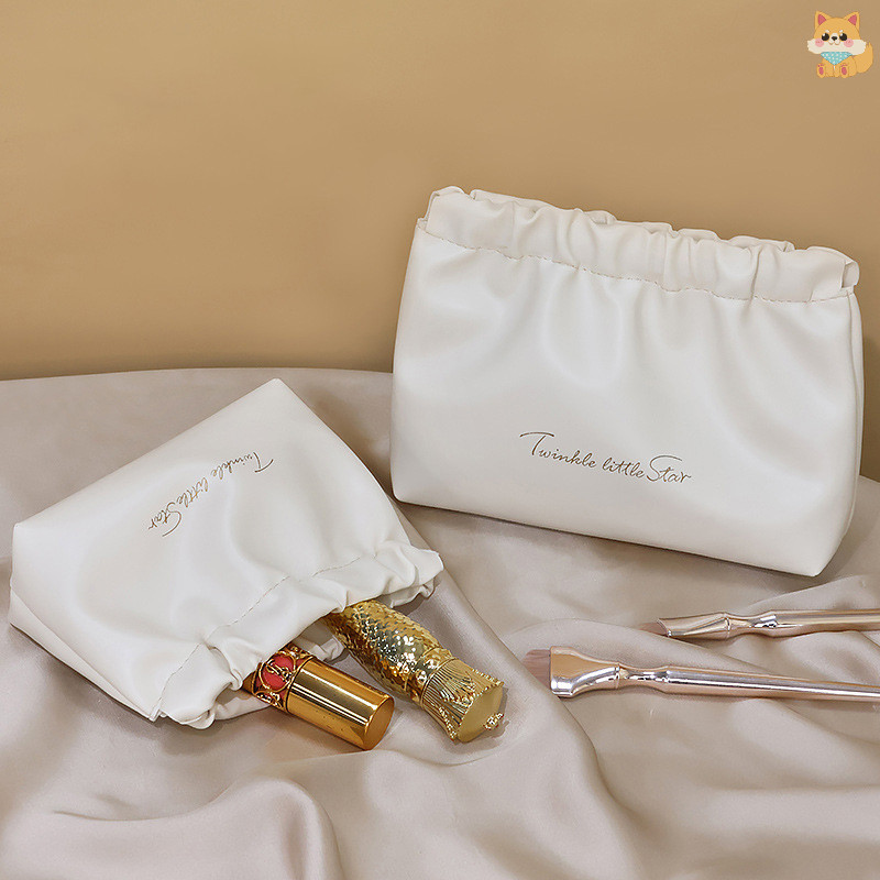 [VI] Pu Simple Mini Lip Makeup Storage Bag Women Key Jewelry Digital Organizer Portable Pouch Ladies Small Cosmetic Bags TH