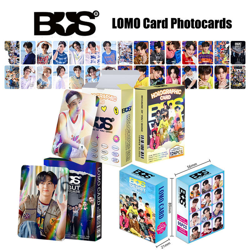 96/120 ชิ้น Bus Debut Photocard Holographic Bus Lomo Card เพราะคุณ I Shine Feeling Bab Wa Ooh Photocard Lomocard Photocard 30/96/120 ชิ้นสําหรับของขวัญ