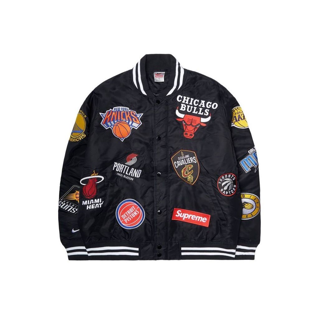 Supreme Nike® NBA Teams Warm-Up Jacket "Black" Jacket 2259 Unused 2259