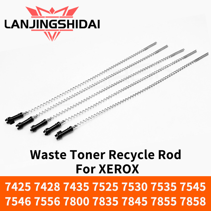 โทนเนอร์เสียก้านรีไซเคิลสําหรับ XEROX 7425 7428 7435 7525 7530 7535 7545 7546 7556 7800 7835 7845 7855 7858 3370 3375 5570 5575 สกรูลูกกลิ้ง
