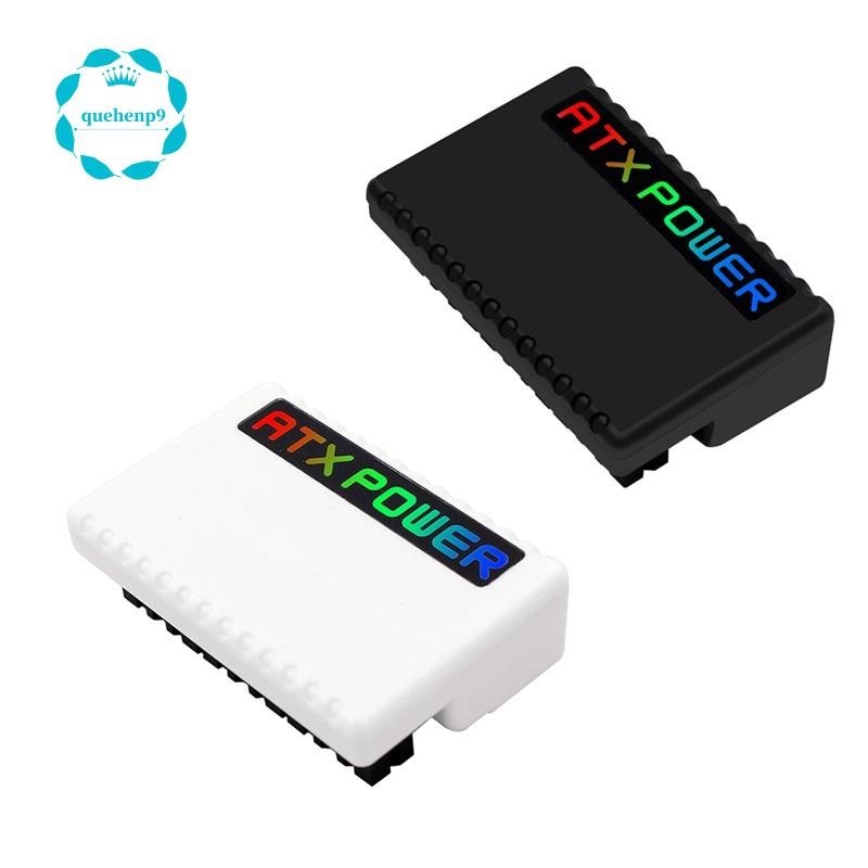[quehenp9]PH324 Atx 24Pin 90 องศาปลั๊กไฟอะแดปเตอร์ RGB ATX 24Pin 90 องศาขั้วต่อสายไฟสําหรับเดสก์ท็อป