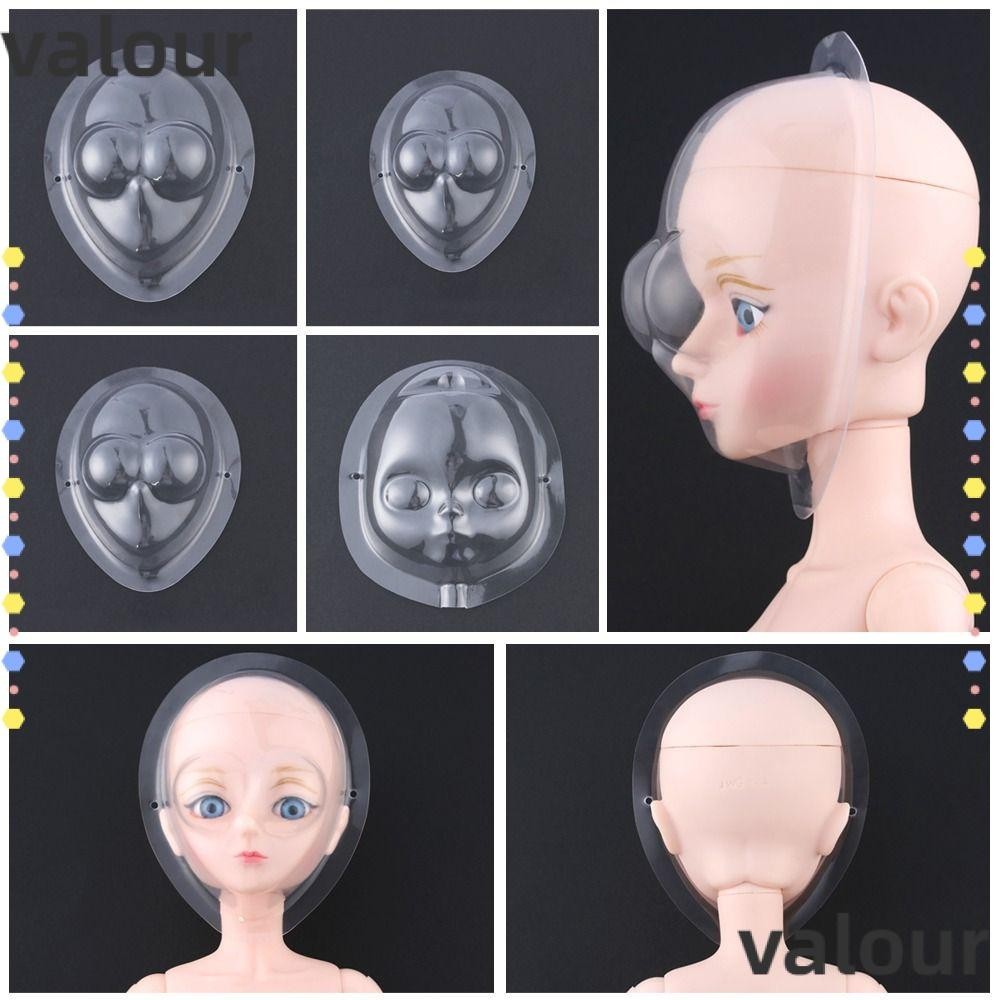 Valour BJD Face , Dust-proof 1/8 1/6 1/4 1/3 Blythe Doll Faceplate, Anti-crush ทนทานโปร ่ งใสตุ ๊ กตา Make-up Protection