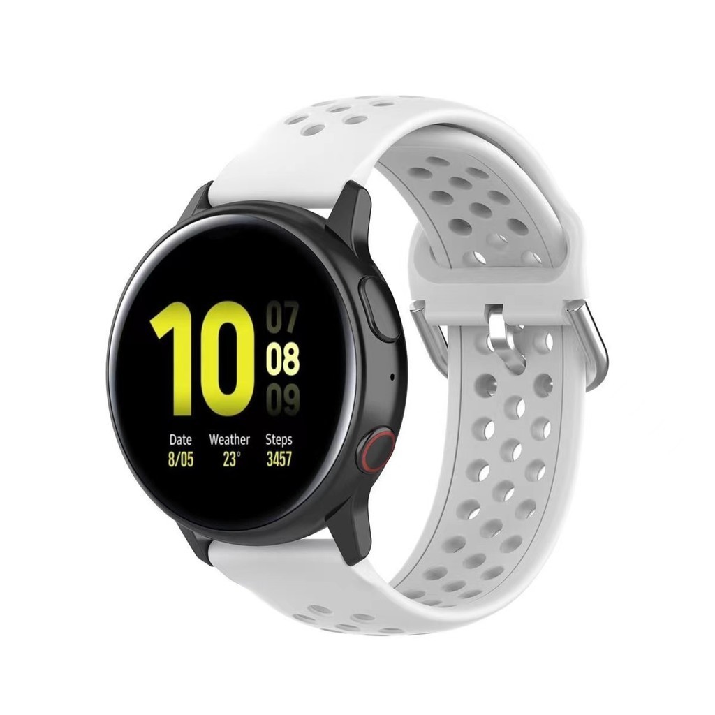 สายนาฬิกาXiaomi Watch s1 s1pro s1active s2 s3 s4 color2ชิลิโคนลายรูHuawei Gt1GT2GT3GT4สาย20mm22mm