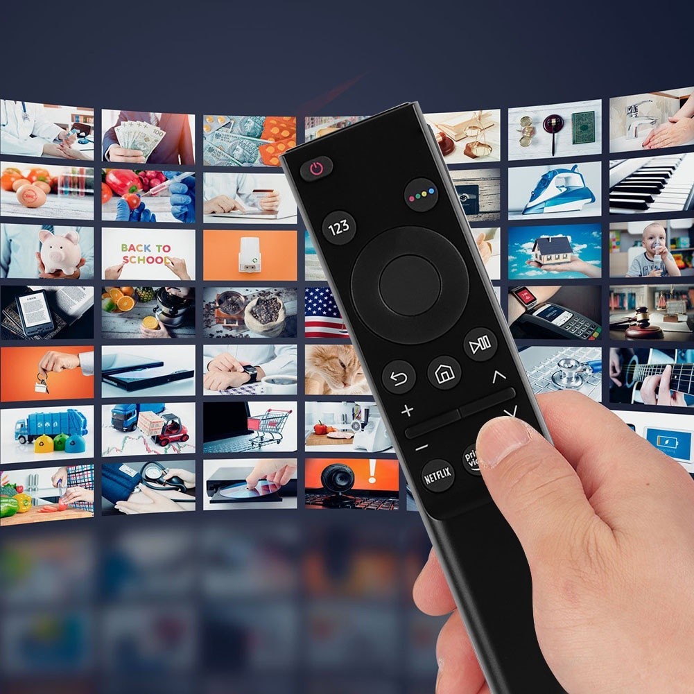 SAMSUNG ใหม่สําหรับSamsung BN59-0138Dรีโมทคอนโทรลสําหรับ2021สมาร์ททีวีUE43AU7100U UE43AU7500U UE50AU