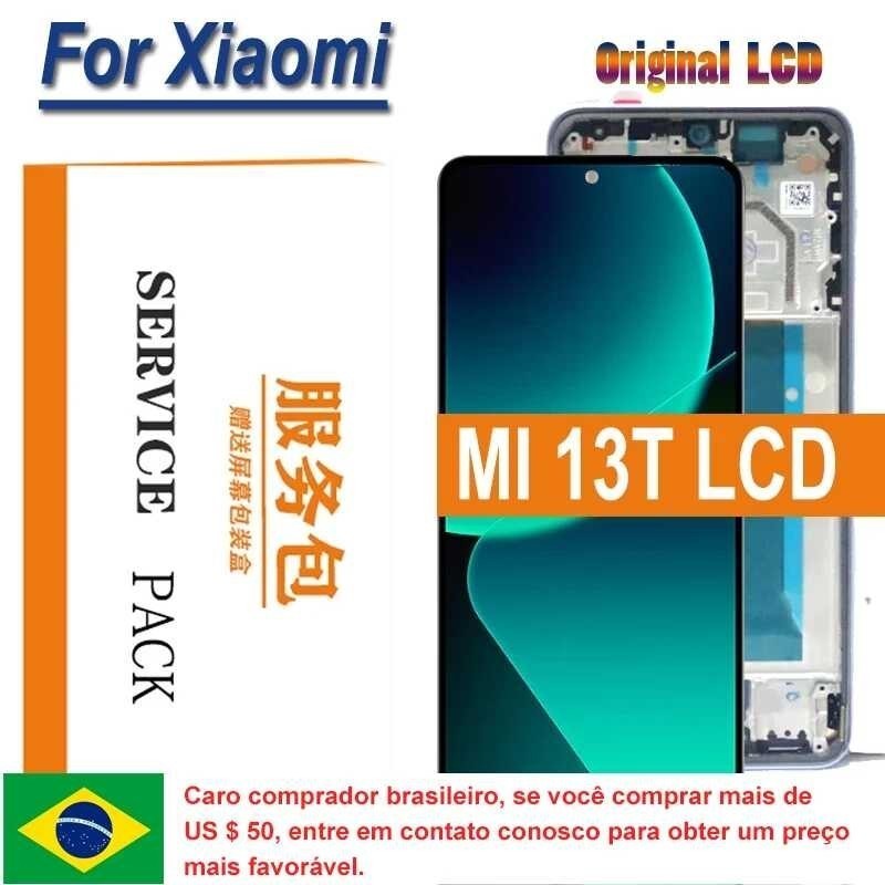 6.67 "For Xiaomi mi 13t LCD Display Touch Screen Digitizer Assembly For Xiaomi 13T Display Replace