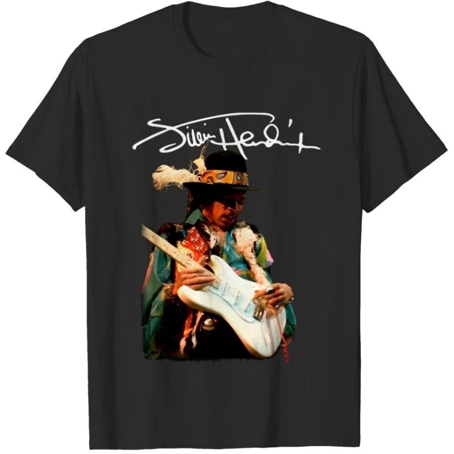 เสื้อ Jimi Hendrix, เสื้อยืด Jimi Hendrix Retro, ของขวัญ Unisex สําหรับพัดลม