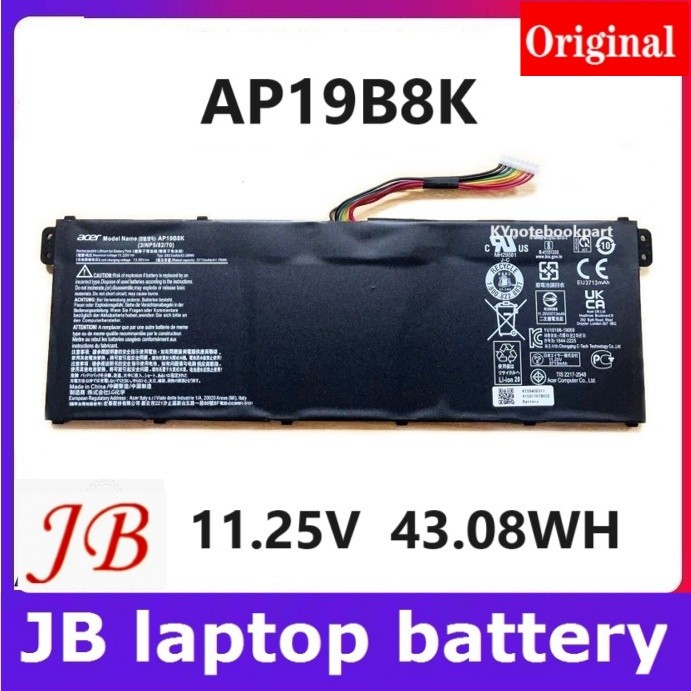 ✿BATTERY ORIGINAL ACER แบตเตอรี่ ของแท้ ACER Aspire A315-56 A317-52 SF314-42-R33B SF314-42   AP19B8K