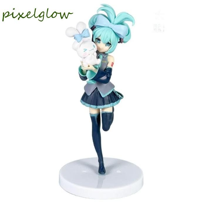 Pixelglow Hatsune Miku รูป, Kasugano Sora Tsukino Usagi Lillie Action Figure, น่ารักชุดกะลาสีสาวหุ่น Wonderland Elaina ตุ๊กตาของขวัญ