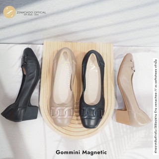 พื้นนิ่มเด้ง รองเท้าสุขภาพ Zenachoo รุ่น Gommini magnetic สู…