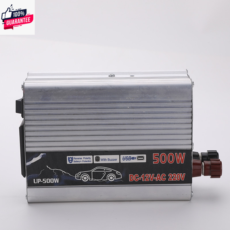 จัดส่งฟรี!! อินเวอร์เตอร์ 500W/1000W/2000W inverter pure sine wave power inverter เครื่องแปลงไฟ อินเ