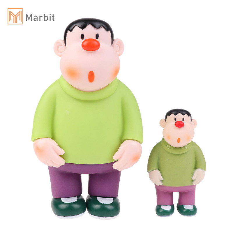 Zenshibbb อะนิเมะ Doraemon Fat Tiger รูป Debut รุ่นเล่นไวนิลตุ๊กตาเดสก์ท็อปตกแต่งการ์ตูน Action Figure ของเล่นของขวัญ PVC ใหม่