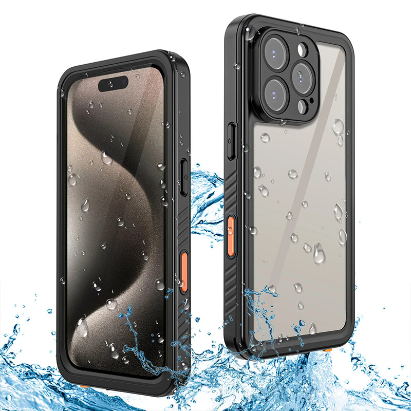 [Redpepper] IP68 Waterproof Phone Case For iPhone 16 Pro Max 16 Plus 15 14 13 Pro Full Protection Underwater Swimming Diving Phone Cover ราคา ถูกที่สุด ดีลบีเคเค แกลเลอรีภาพที่ 2