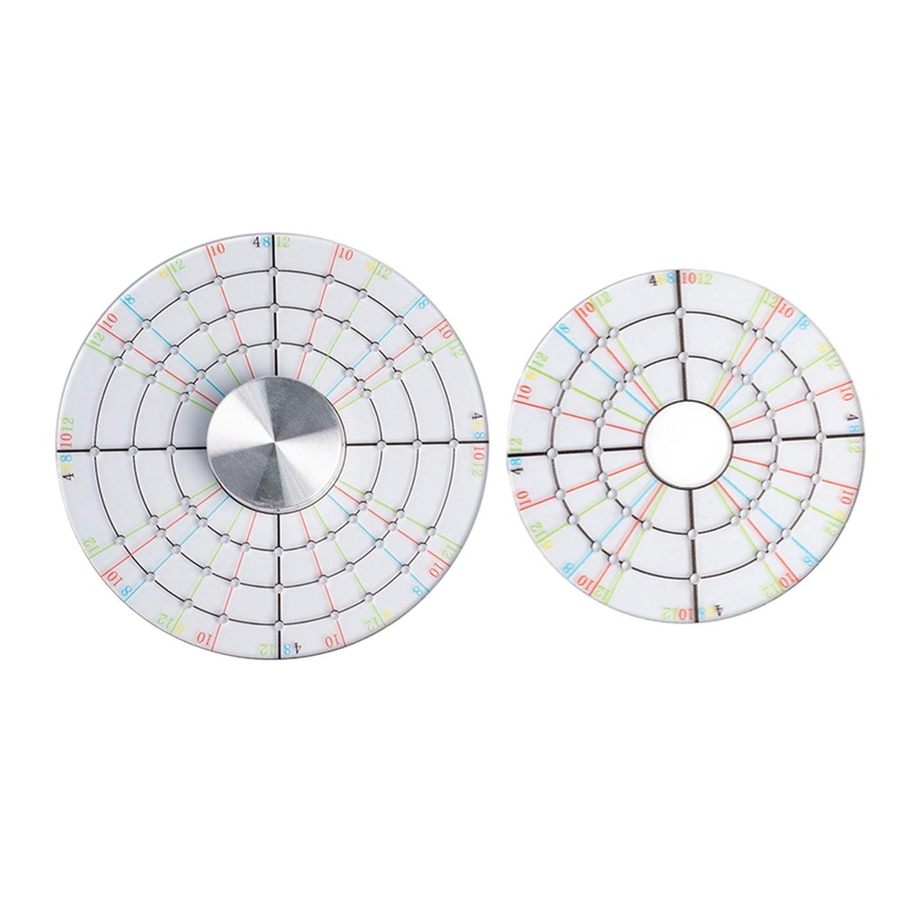 [Lszcx6l ] Circular Divider เครื ่ องปั ้ นดินเผาตัดเครื ่ องมืออะคริลิค Clay Sculpting เครื ่ องมือการสร ้ างแบบจําลองสําหรับ Handcrafts เครื ่ องปั ้ นดินเผาล ้ อ Sculpting